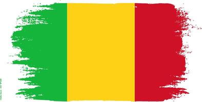 drapeau de mali vecteur format eps