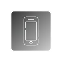 mobile téléphone icône vecteur