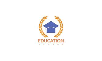 affaires éducation logo vecteur