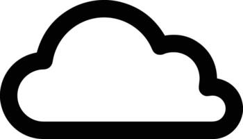 nuage icône symbole vecteur image