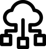 nuage icône symbole vecteur image