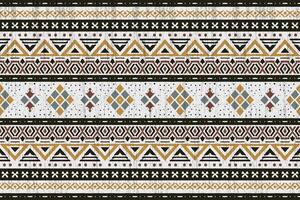 navajo tribal vecteur sans couture modèle. originaire de américain ornement. ethnique Sud occidental décor style. boho géométrique ornement. vecteur sans couture modèle. mexicain couverture, tapis. tissé tapis illustration