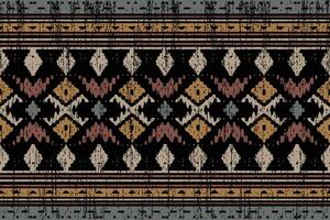 navajo tribal vecteur sans couture modèle. originaire de américain ornement. ethnique Sud occidental décor style. boho géométrique ornement. vecteur sans couture modèle. mexicain couverture, tapis. tissé tapis illustration