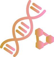 icône de vecteur d'adn