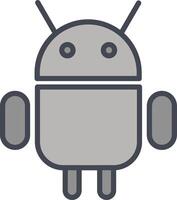 Android logo vecteur icône