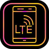 lte vecteur icône