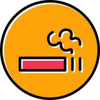 icône de vecteur de fumer