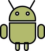 Android logo vecteur icône