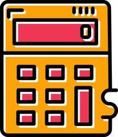 icône de vecteur de calculs