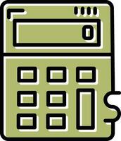 icône de vecteur de calculs