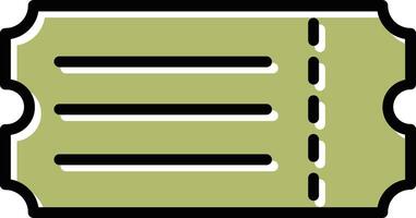 icône de vecteur de billets