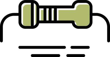 icône de vecteur de résistance