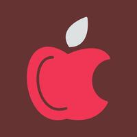 Pomme logo vecteur icône