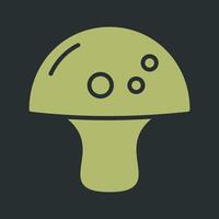 icône de vecteur de champignons