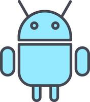 Android logo vecteur icône