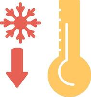 icône de vecteur de thermomètre