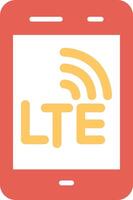 lte vecteur icône