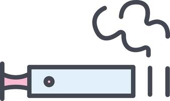 icône de vecteur de cigarette électronique