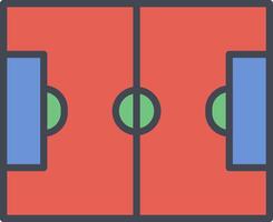 icône de vecteur de terrain de football