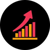 augmenter l'icône de vecteur