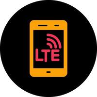 lte vecteur icône