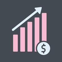 icône de vecteur de revenus