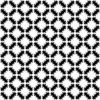 motif abstrait sans couture noir et blanc. arrière-plan et toile de fond. conception ornementale en niveaux de gris. vecteur