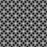 motif abstrait sans couture noir et blanc. arrière-plan et toile de fond. conception ornementale en niveaux de gris. vecteur