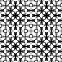 motif abstrait sans couture noir et blanc. arrière-plan et toile de fond. conception ornementale en niveaux de gris. vecteur