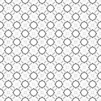 motif abstrait sans couture noir et blanc. arrière-plan et toile de fond. conception ornementale en niveaux de gris. vecteur