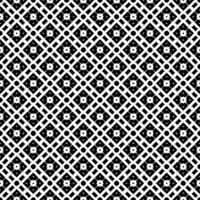 motif abstrait sans couture noir et blanc. arrière-plan et toile de fond. conception ornementale en niveaux de gris. vecteur