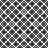 motif abstrait sans couture noir et blanc. arrière-plan et toile de fond. conception ornementale en niveaux de gris. vecteur