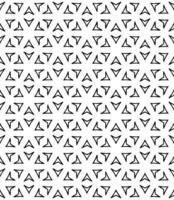 motif abstrait sans couture noir et blanc. arrière-plan et toile de fond. conception ornementale en niveaux de gris. vecteur