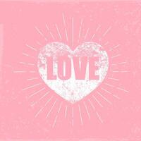 cœurs . grunge timbres collection.amour formes pour votre conception.en détresse symboles. la Saint-Valentin journée panneaux vecteur