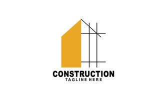 Accueil construire illustration symbole logo conception vecteur