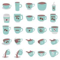 illustration de café pack vecteur