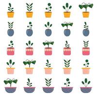 illustration de plante pack vecteur