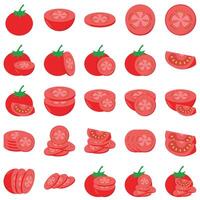 illustration de tomate pack vecteur