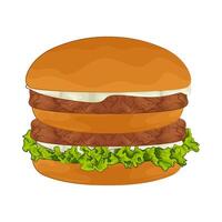 illustration de Burger vecteur