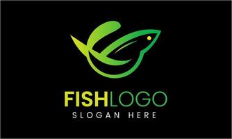 ai généré poisson restaurant nourriture logo conception vecteur icône modèle