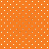 Orange et blanc sans couture polka point modèle vecteur