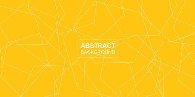 moderne abstrait polygonal ligne sans couture brutalisme Jaune Contexte conception vecteur