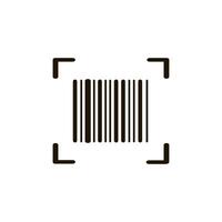 bar code analyse griffonnage icône. vecteur illustration pour commercialisation et électronique Commerce.