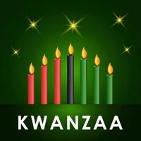 kwanzaa célèbre le design vecteur