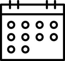 calendrier icône symbole vecteur image