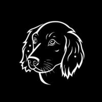 chien, noir et blanc vecteur illustration