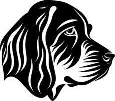 chien - minimaliste et plat logo - vecteur illustration