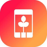 agriculture app Créatif icône conception vecteur