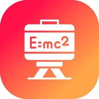 conception d'icône créative de relativité vecteur