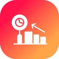 prédictif analytique Créatif icône conception vecteur